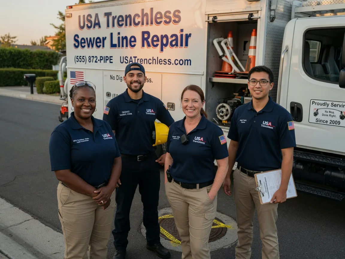 Sewer Line Repair company in Gibson, LA